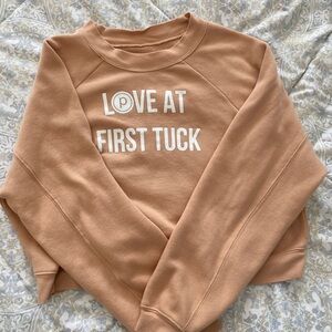 Pure Barre Cropped Sweatshirt M